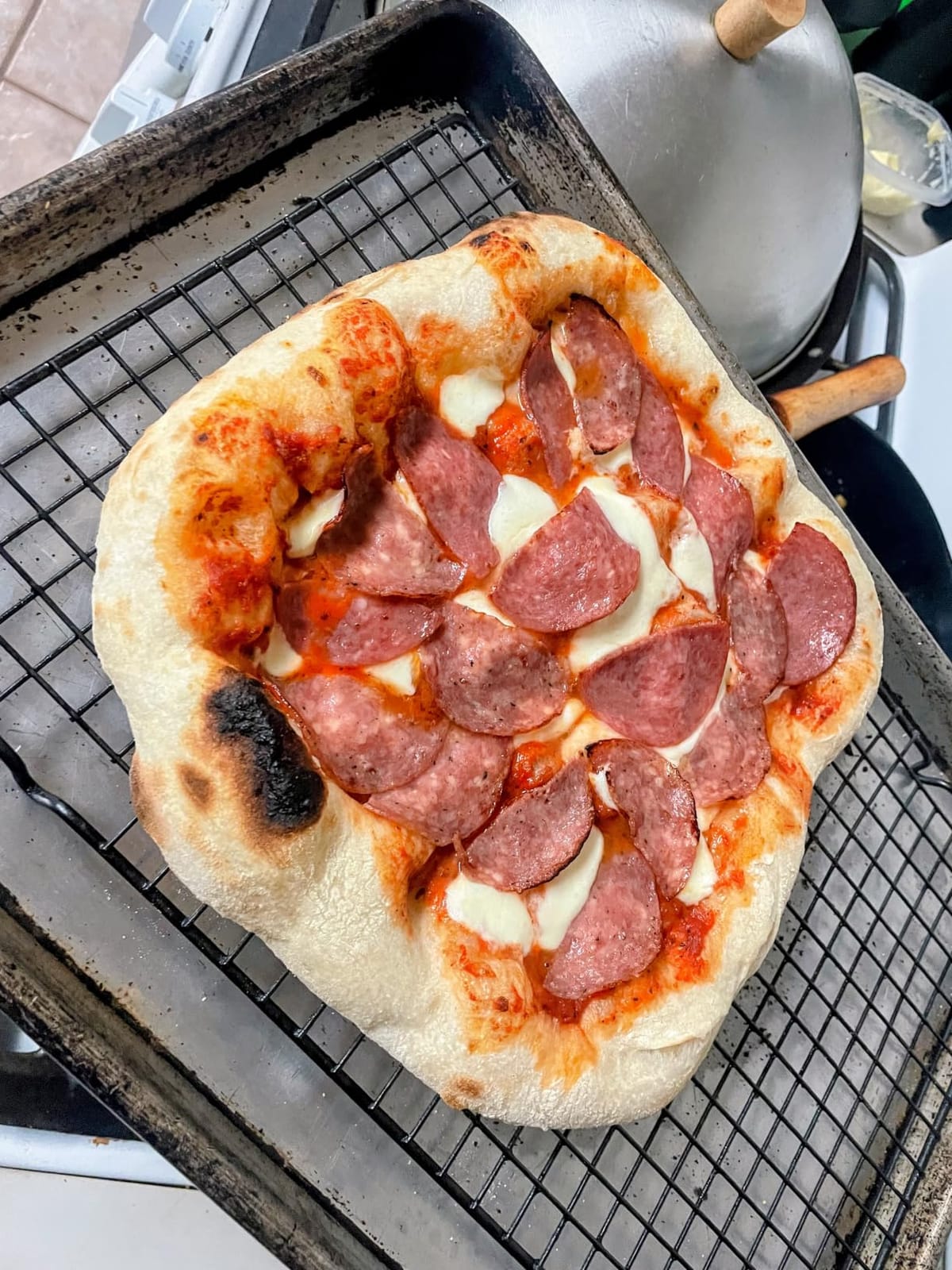 BIG HORN 14-Inch Indoor Pizza Oven, 850°F High-Heat Electric Countertop Pizza Oven for Restaurant-Style Artisan Pizza with Pizza Stone and Pizza Peel, PID Precision Temperature Control customer photo 2