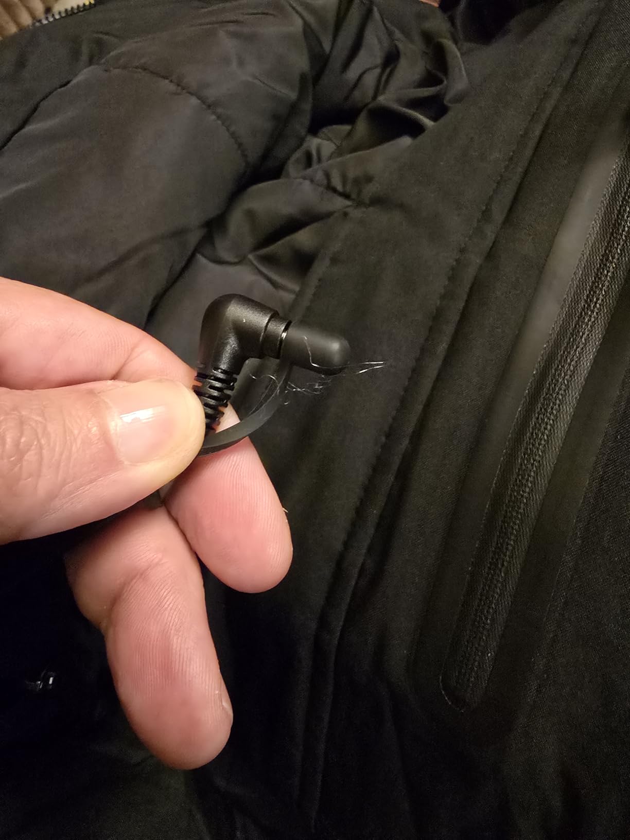 Graphene Heated Jacket for Men with Rechargeable Battery Pack, 18400mAh Large Capacity Battery, 5 Heating Areas, Waterproof & Windproof customer photo 2