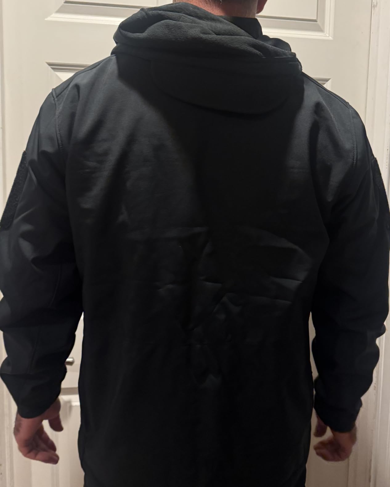 ANTARCTICA GEAR Men's Heated Jacket with 12V 15000mAh Battery, Water-Resistant Winter Softshell Hooded Coat customer photo 2