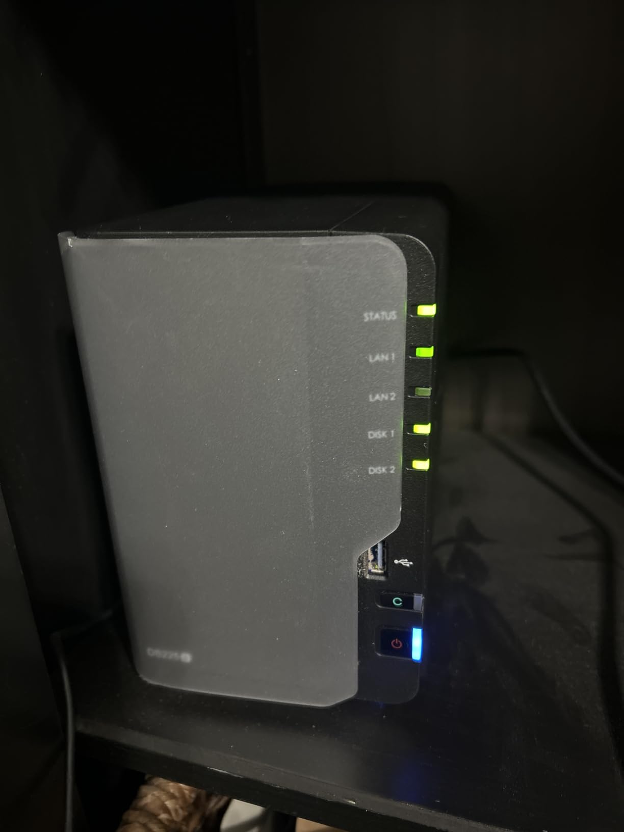 Synology DS225+ Private Cloud Media Server - Stream, Back Up Photos & Share Files, Intel CPU for Hardware Transcoding (2-Bay Diskless NAS) customer photo 2