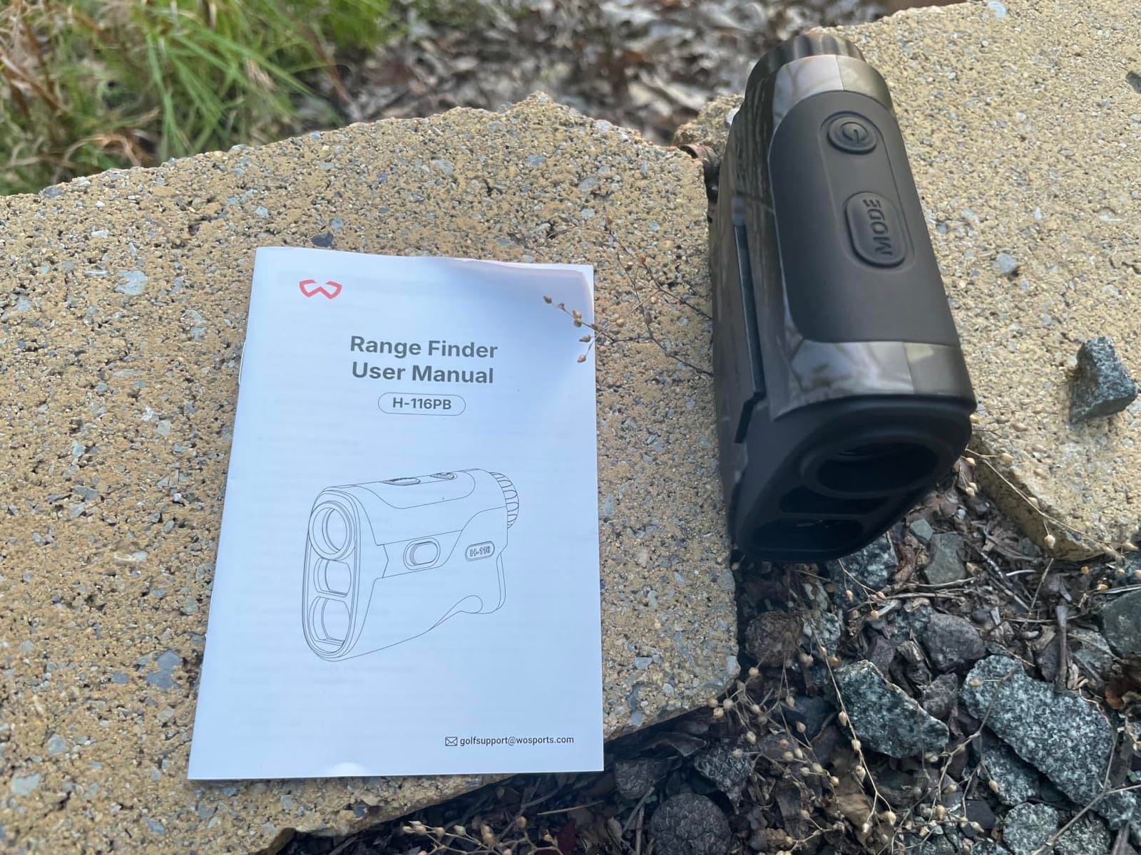 WOSPORTS Hunting Laser Rangefinder - 1200/1500 Yards | 6x Range Finder for Hunting with Bow Mode, Scan, Speed, Distance, Angle & Archery customer photo 1