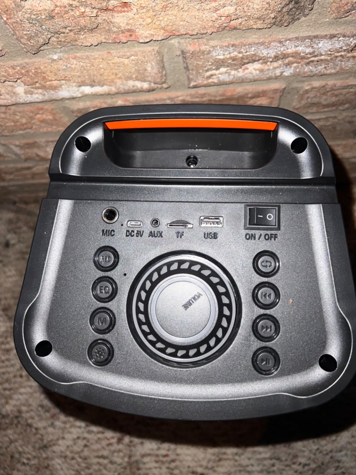 HWWR Karaoke Machine for Adults, Big Party Speaker with 500W Peak Power, Wireless PA System with Dual 8