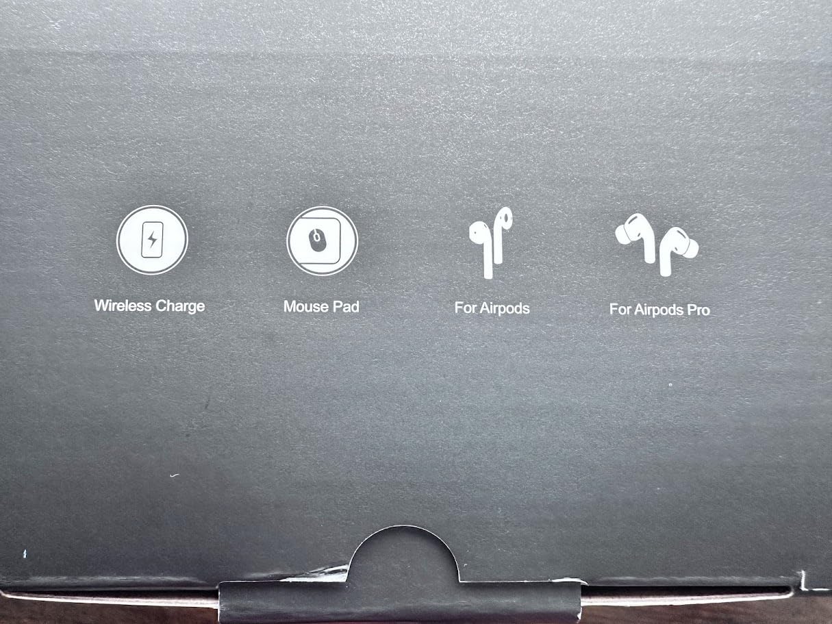 Wireless Charging Mouse Pad with Phone Stand, 31.5