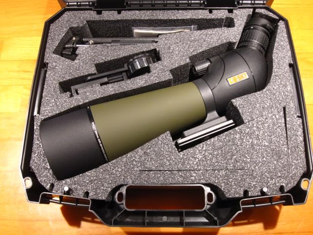 Gosky Flagship Spotting Scope 25-75x80 with Tripod for Target Shooting | Birding Spotter Scope with Phone Adapter and Carrying Bag BAK4 Waterproof Spotting Scope for Bird Watching, Upgraded Version customer photo 1