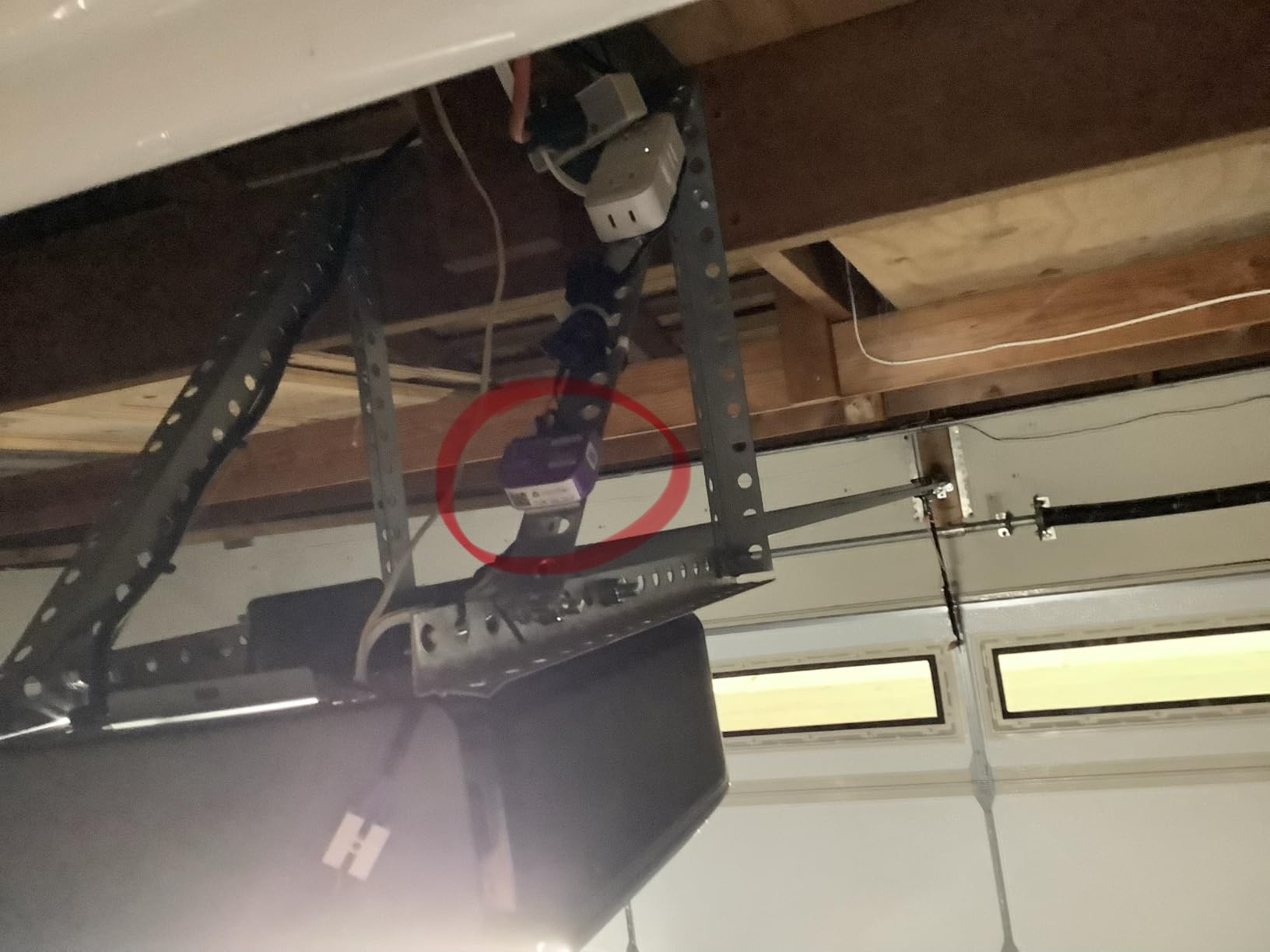 Switchbot WiFi Smart Garage Door Opener, Matter Certified, Alexa/Google/Siri/IFTTT/Smartthings Supported, Most Garage Door Supported, App Control, Multiple Notification Modes, No Hub Needed customer photo 1