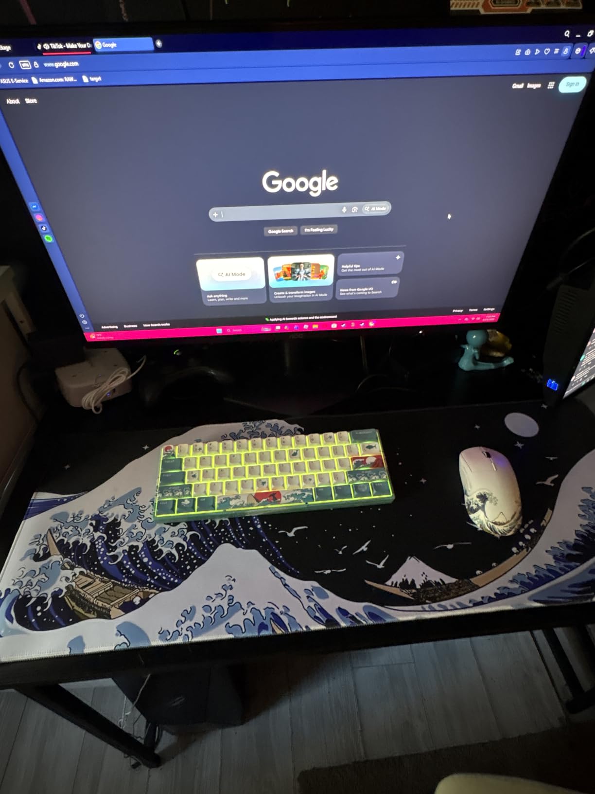 AOC 27 Inch Gaming Monitor FHD 144Hz Fast IPS 0.5ms HDR, 27G51F customer photo 2