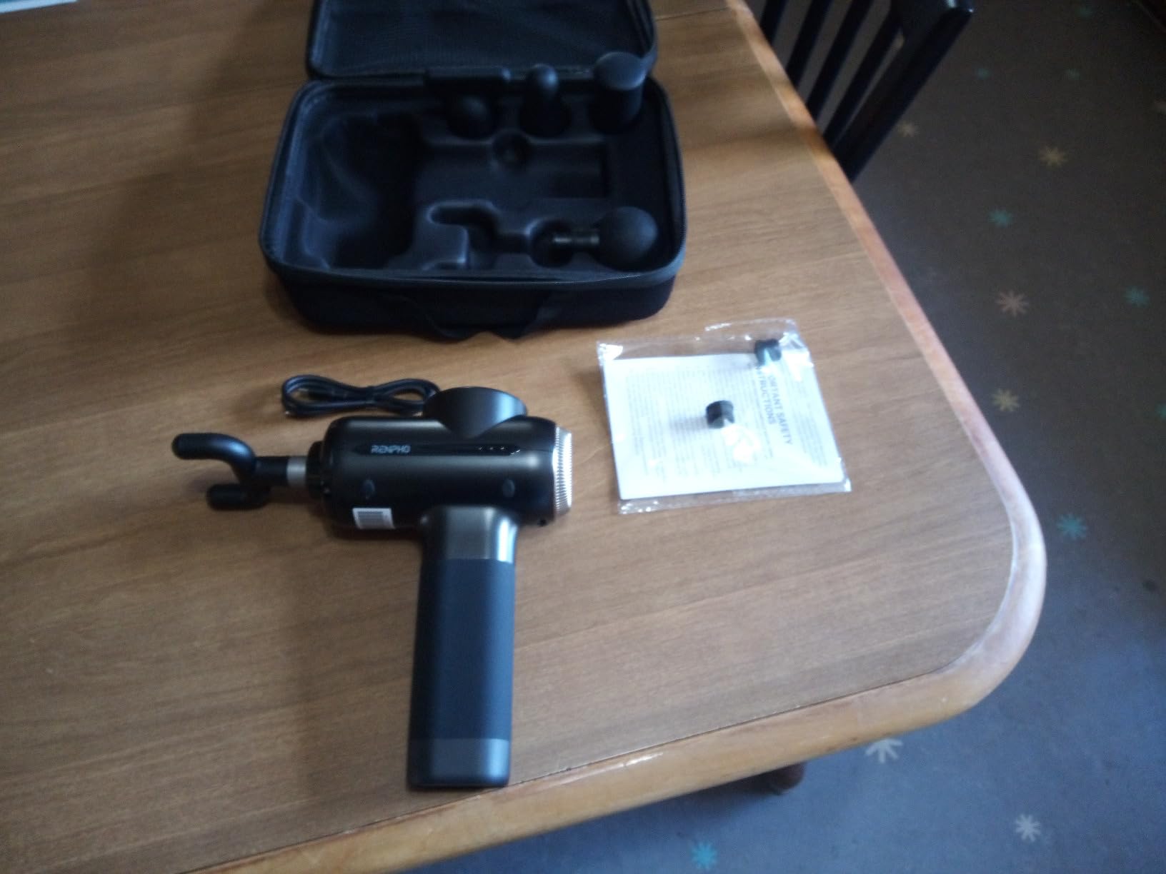 RENPHO Active Thermacool 2 Massage Gun with Intuitive Heat and Cold Control customer photo 1