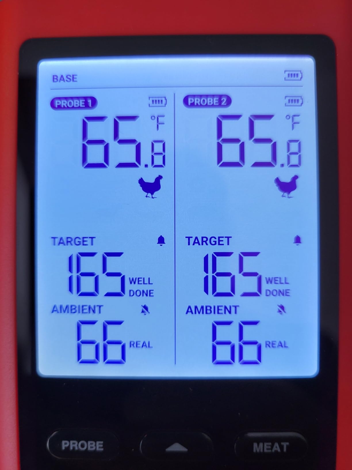ThermoMaven 3000FT Wireless Meat Thermometer, No App Needed, 2 Probes | Sub-1G Long Range, Digital Smart Base, 6 Sensor NIST Accuracy, IPX8, BBQ Smoker Grill Oven Brisket Steak Turkey Pork Roast customer photo 1