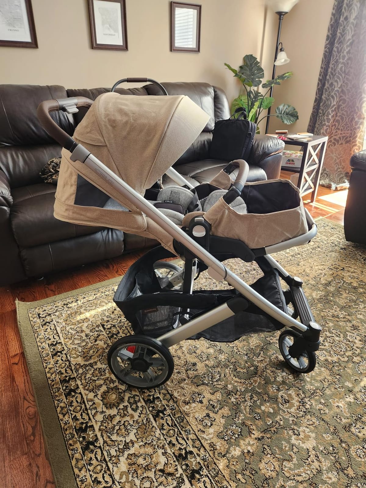 UPPAbaby Cruz V3 Full-Size, from Birth, Car Seat Compatible - Callum customer photo 1