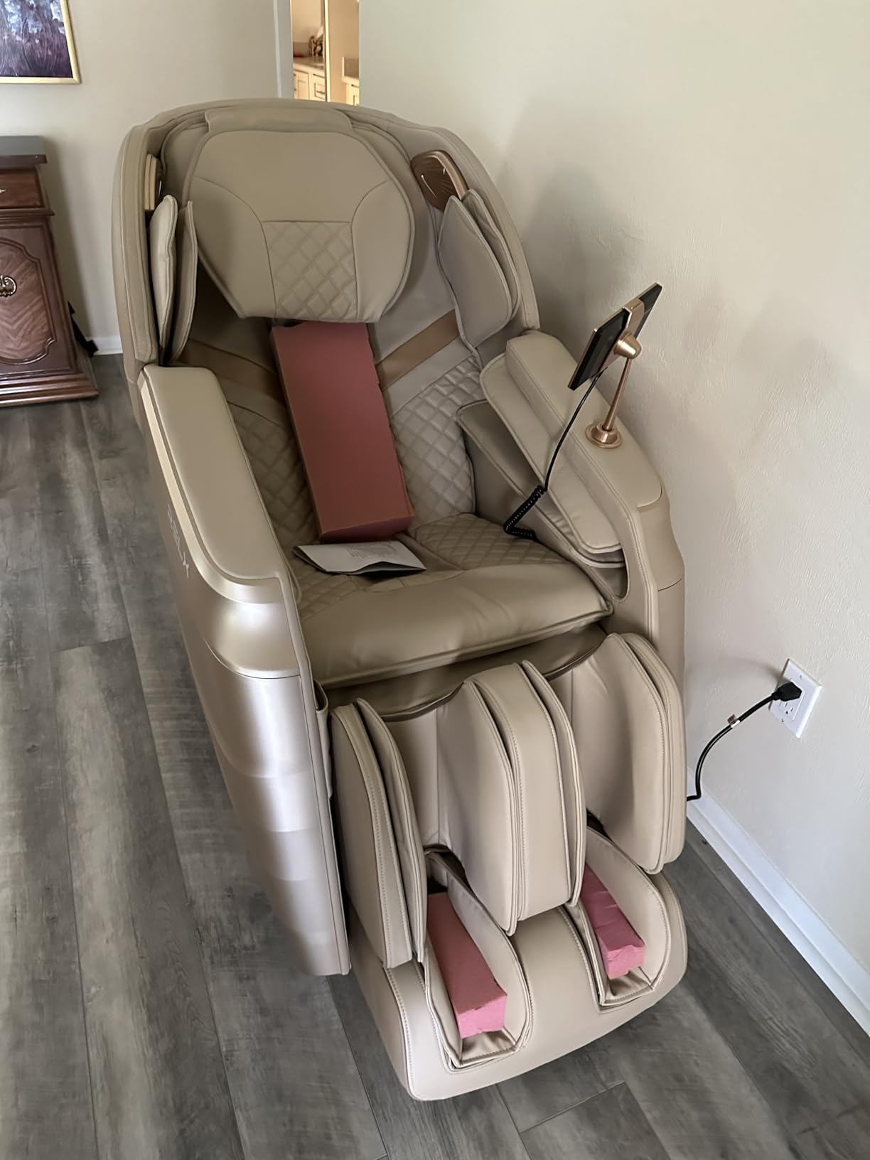 RELX Massage Chair Full Body with Body Scan, Zero Gravity, SL-Track, Black customer photo 1