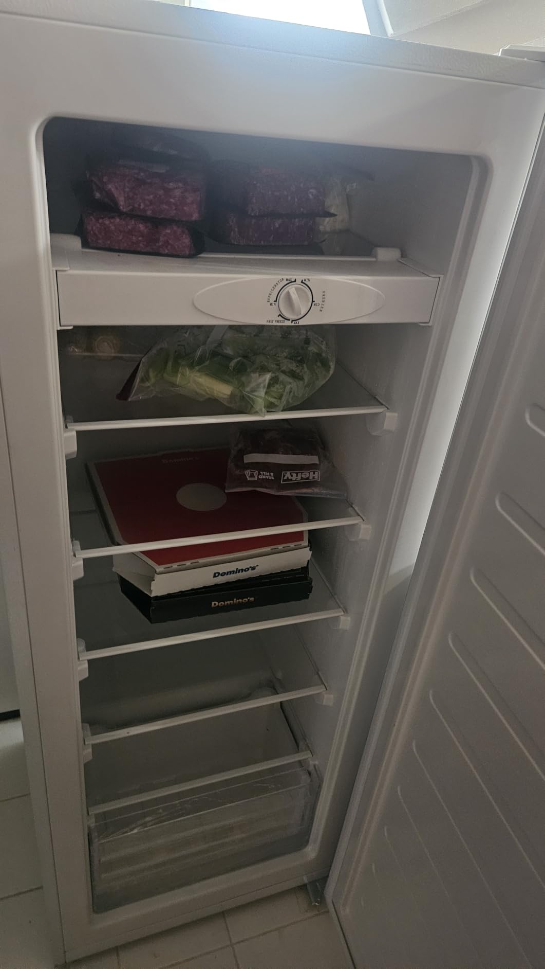 BANGSON 7.0 Cu.ft Upright Freezer, Convertible Freezer/Refrigerator, Black customer photo 1