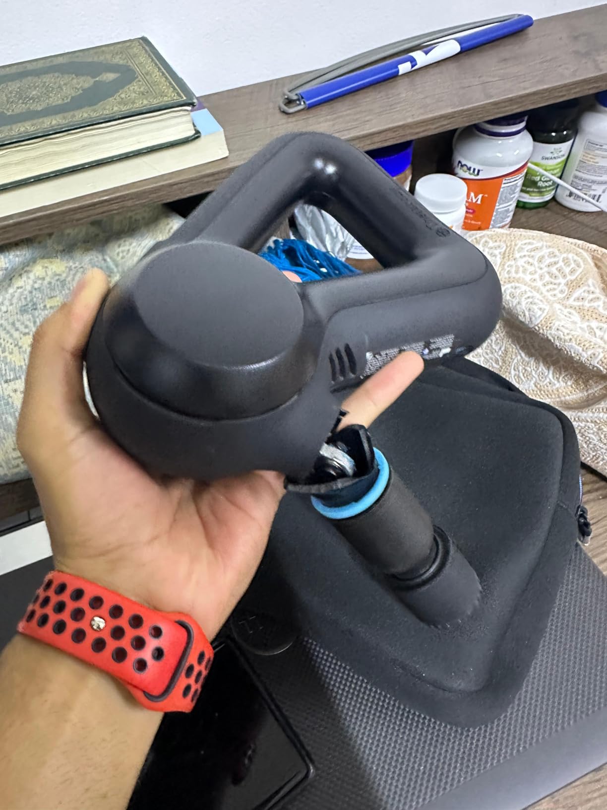 Therabody Prime 6th Gen Deep Tissue Massage Gun | Black | Powerful Percussive Massage With 5 Speeds & A Rugged, Durable Design to Relieve Muscle Pain & Speed Up Recovery customer photo 1