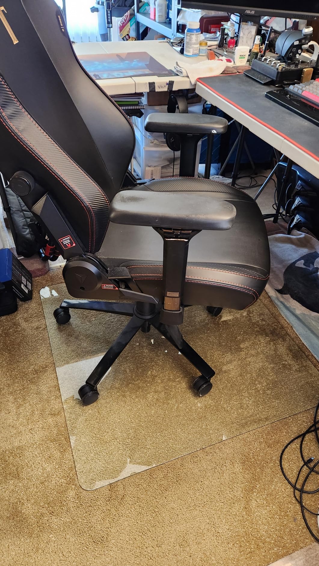Heavy Duty Office Chair Mat for Carpet, 32