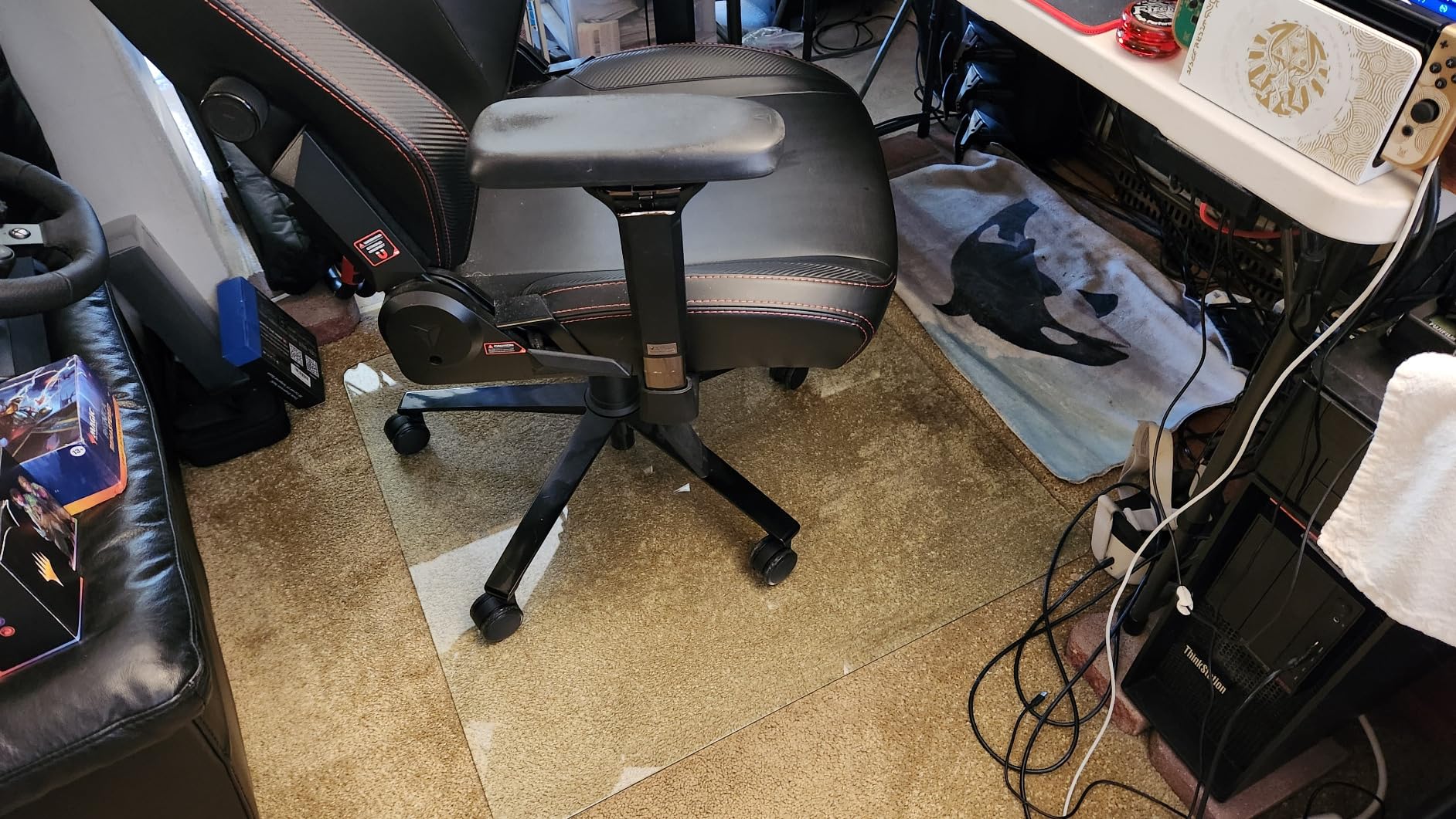 Heavy Duty Office Chair Mat for Carpet, 32