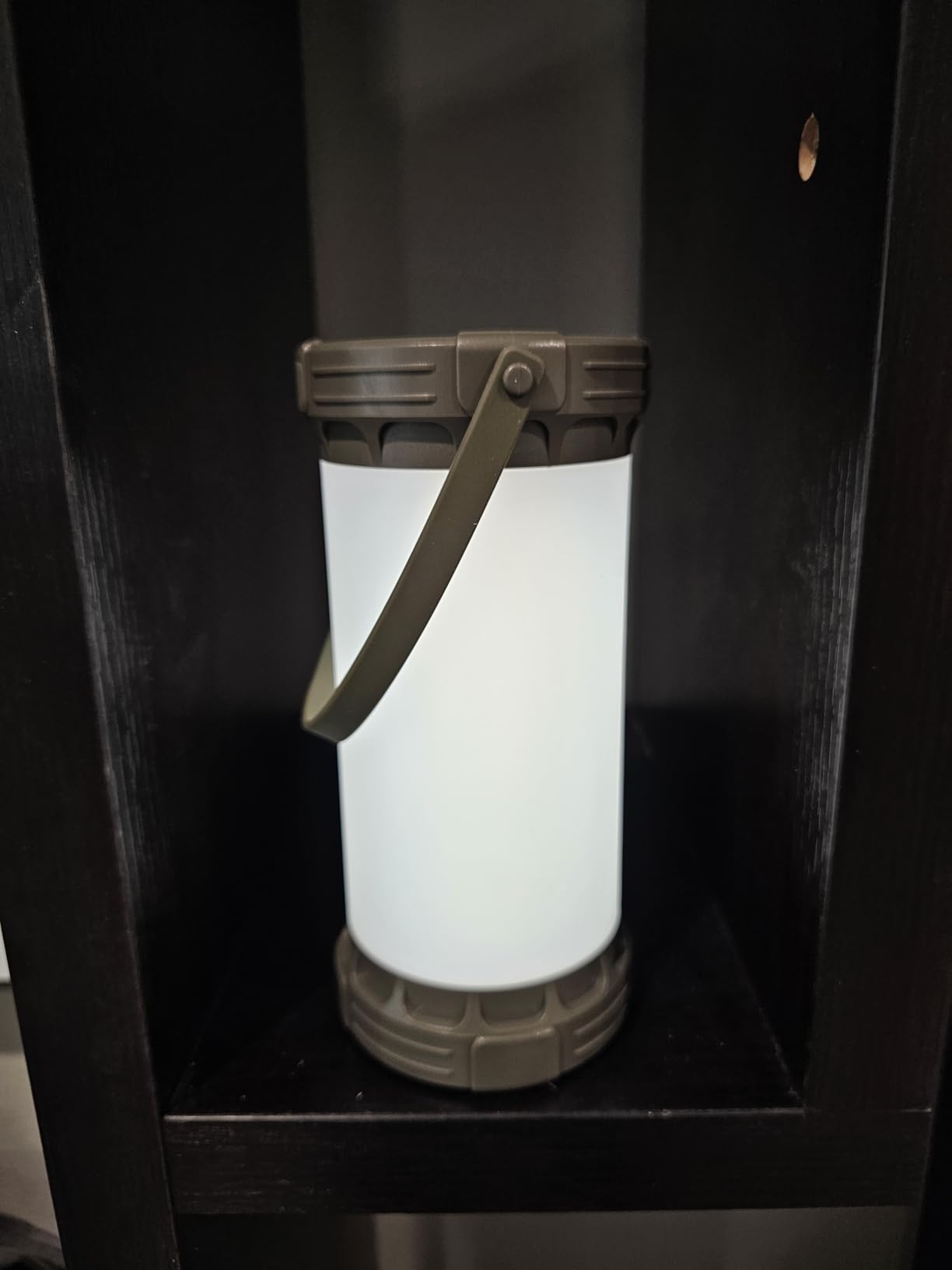 Glocusent LED Ultra Bright Camping Lantern, Camping Light with Max 1500LM | 5000mAh Portable Camping Light with 3 Colors & 5 Brightness, SOS, Rechargeable Lantern for Power Outages Hiking Emergency customer photo 1