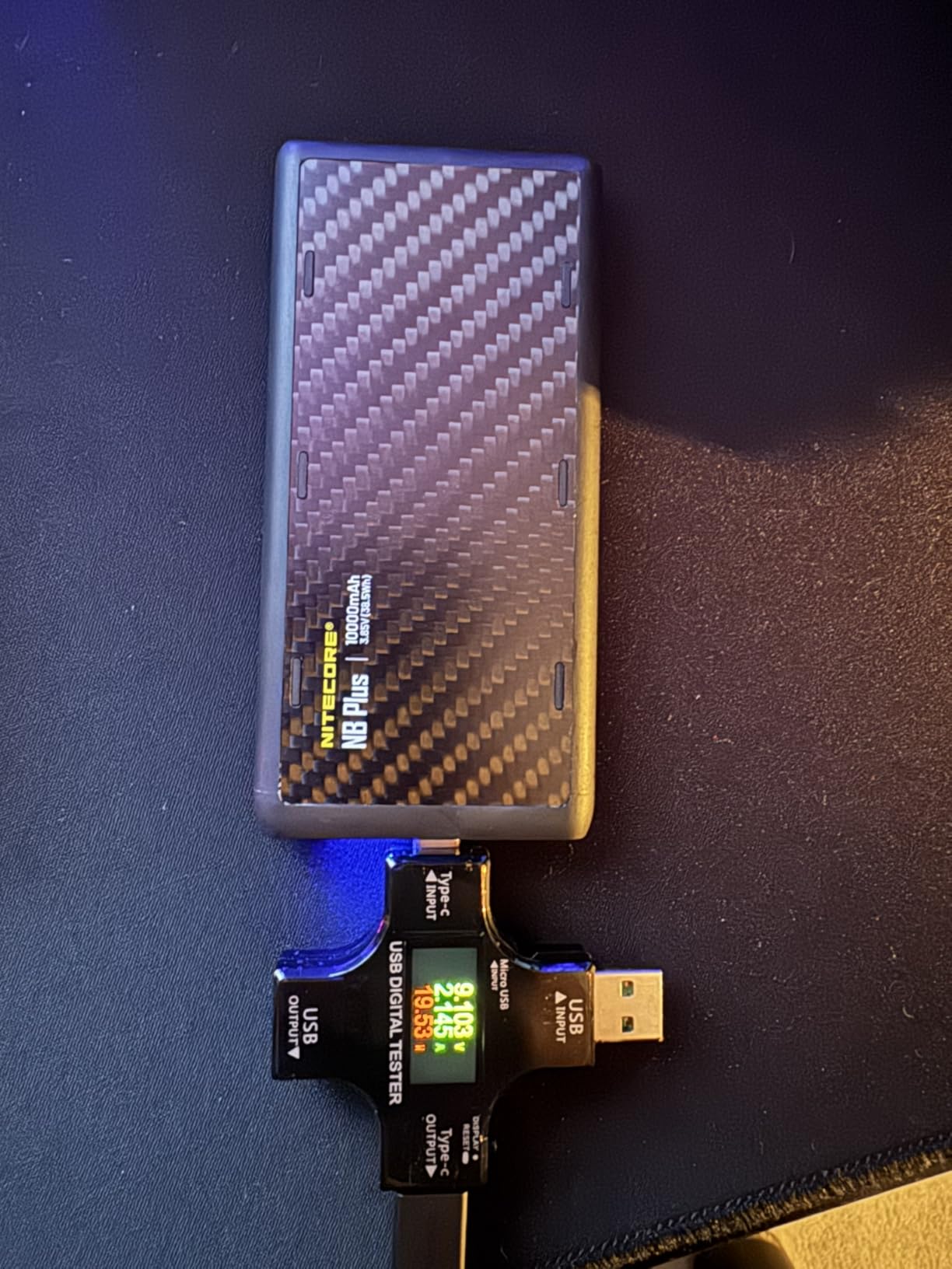 Nitecore NB Plus 10,000mAh Power Bank, Ultra Lightweight and Slim USB-C and USB-A Ports for Phones, iPads and More Travel Ready Fast Charging 5V/3A QC PD customer photo 1