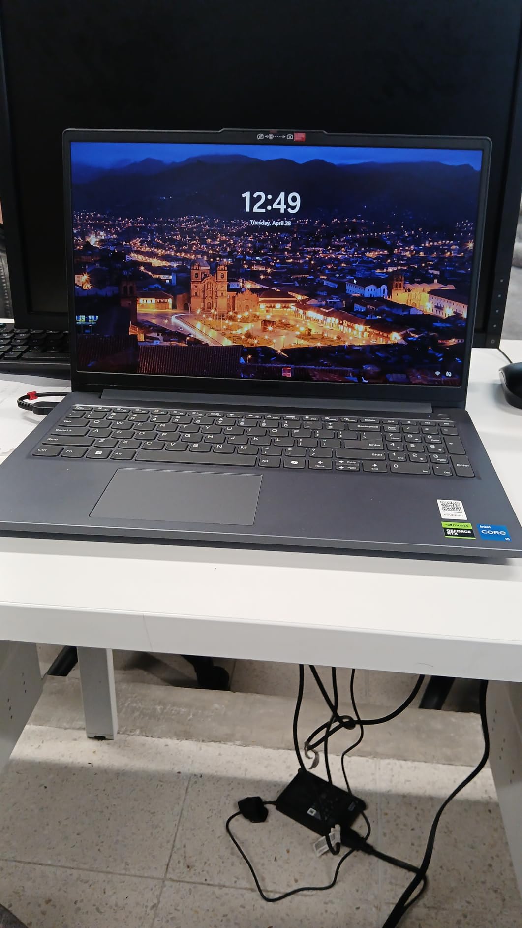 Lenovo LOQ Essential AI-Powered Student Gaming Laptop, Intel Core i5-12450HX, 15.6