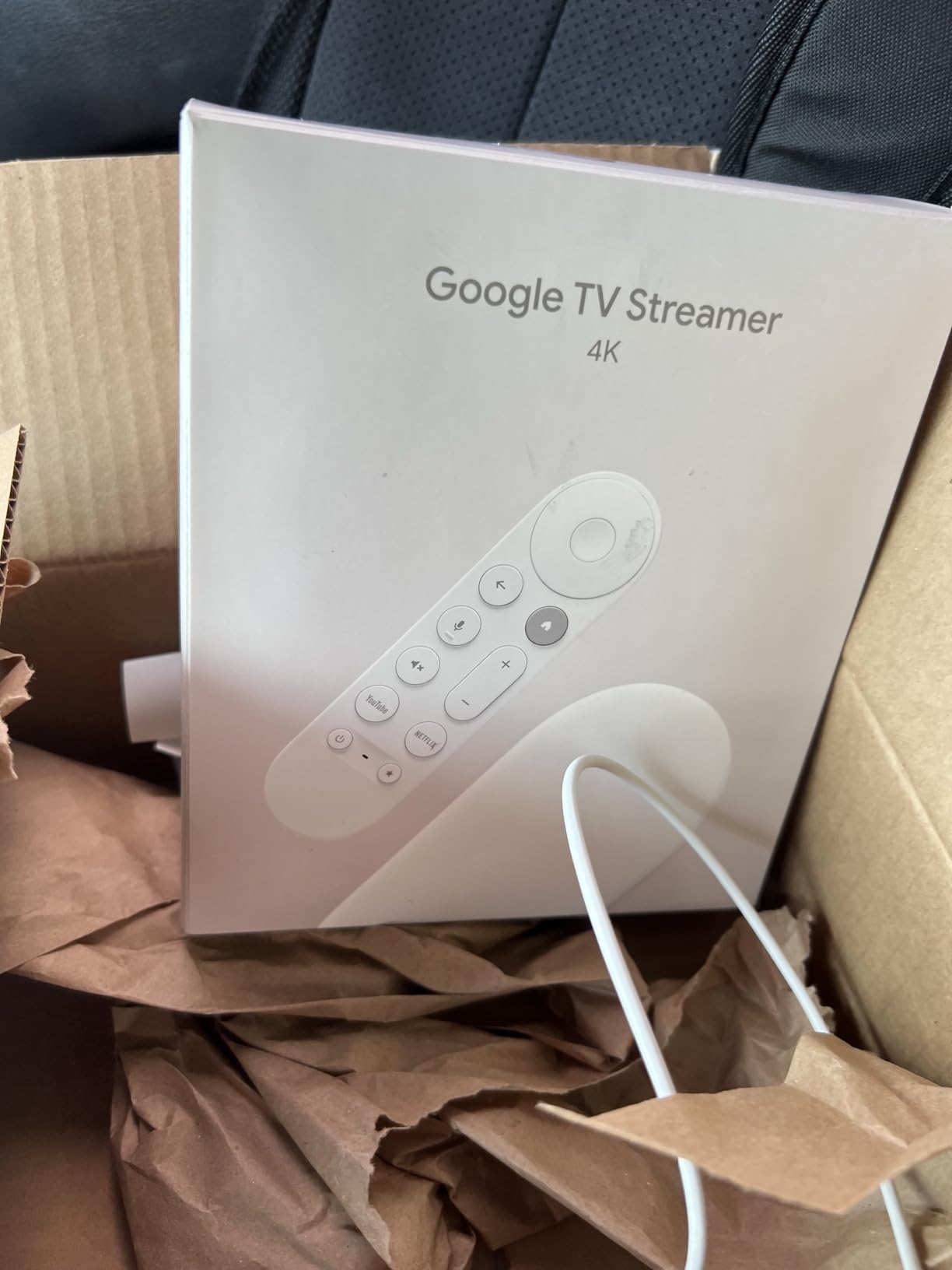 Google TV Streamer 4K - Fast Streaming Entertainment on Your Device with Voice Search Remote - Watch Movies, Shows, Live, and Netflix in HDR - Smart Home Control - 32 GB of Storage - Hazel customer photo 2