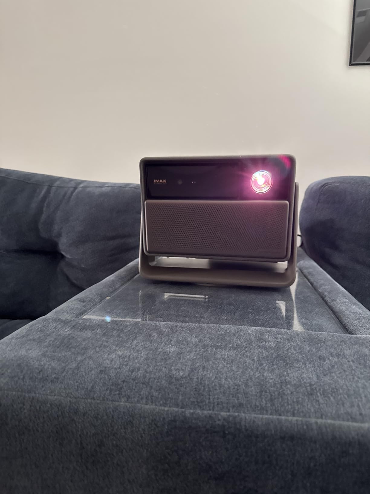 XGIMI HORIZON 20 4K RGB Triple Laser Home Projector, 3200 ISO Lumens | Google TV with Licensed Netflix, Optical Zoom & Lens Shift, IMAX Enhanced, Dolby Vision customer photo 2