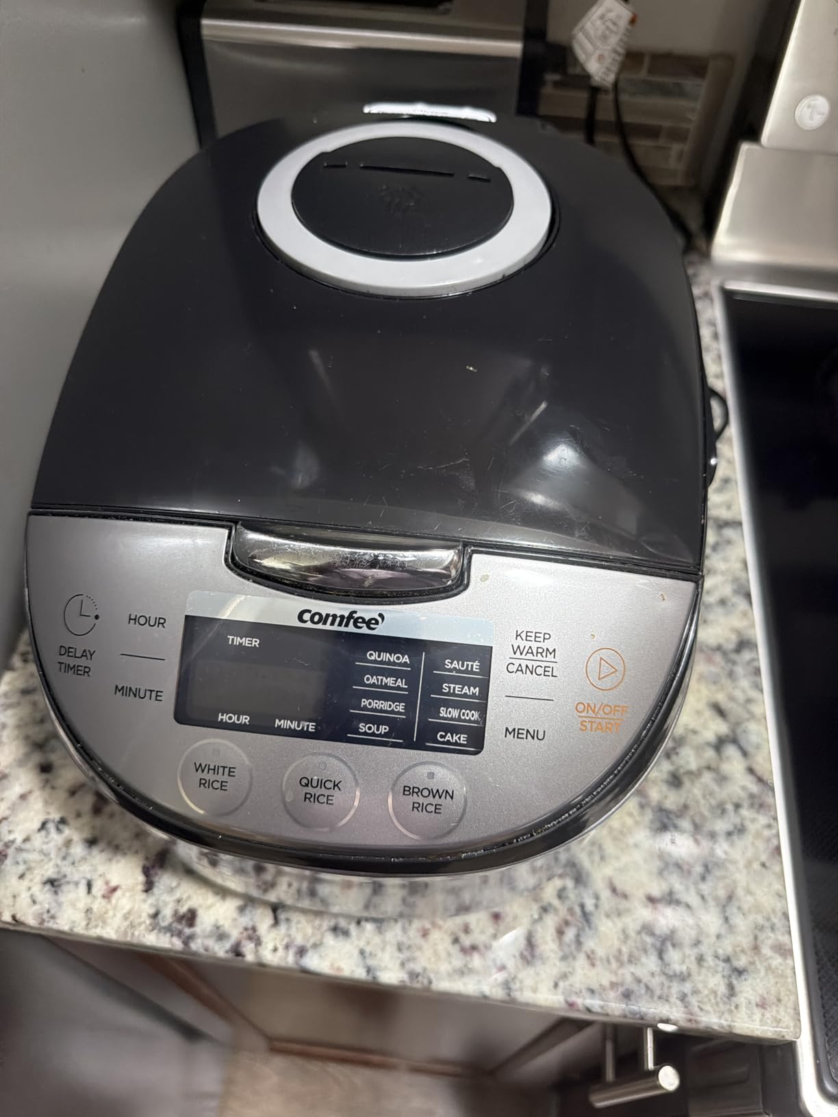 COMFEE' Japanese Style Rice Cooker with Fuzzy Logic, 10-Cups Uncooked Rice customer photo 1