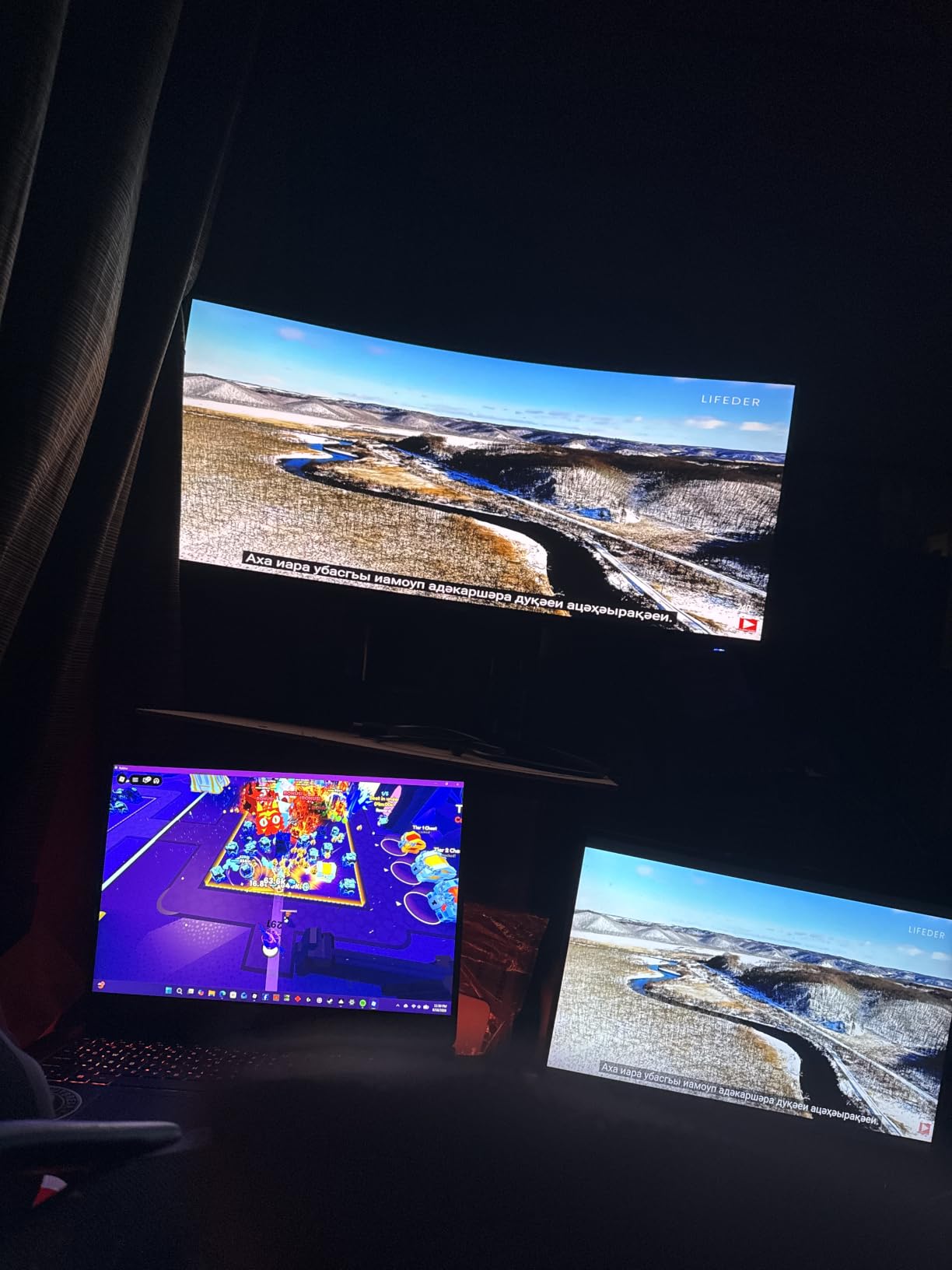 Amzfast 27 Inch Gaming Monitor, 240Hz 1ms FHD 1080P, Adaptive Sync, HDR400 | 4000:1, 125% sRGB, Built-in Speakers, HDMI/DP, VESA, Retractable Headphone Holder, AMZG27F5 Pro for Competitive FPS customer photo 2