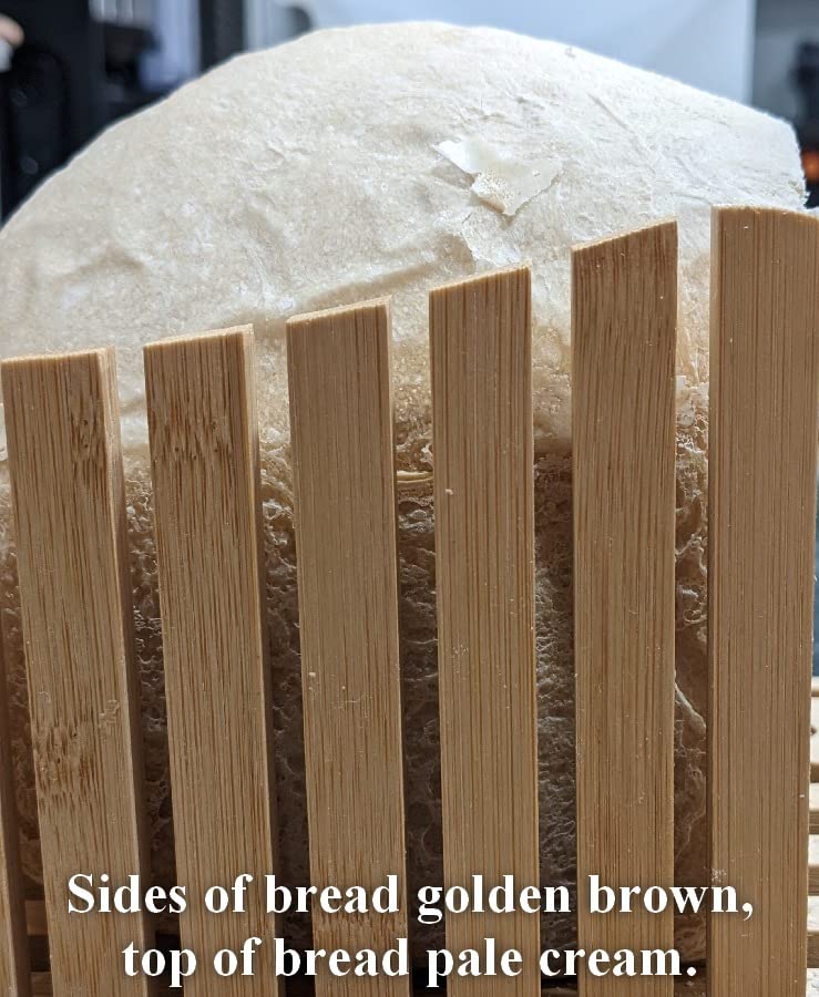 KBS 19-in-1 Programmable Bread Maker, 2.2LB Bread Machine with Healthy Ceramic Pan, Stainless Steel, 15H Timer, 1H Keep Warm, Sourdough, Gluten Free, 3 Crust Colors, 53 Recipes customer photo 2