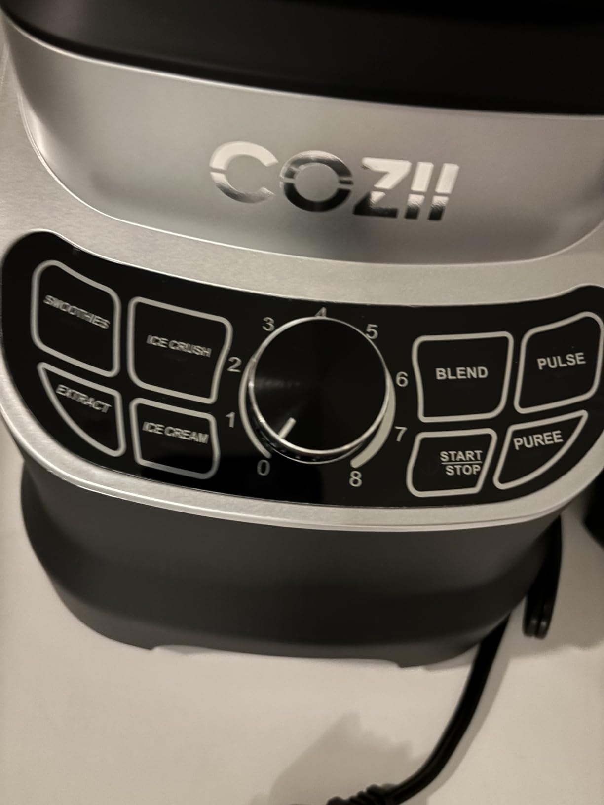 COZII Professional Blender 2000W, 64oz Countertop Smoothie Blender-21oz Cup | 7 Presets Blenders for Kitchen,Smoothies/Ice Crush/Frozen Drinks/Dips/Nut Butter|8 Speeds, Dishwasher Safe -Black customer photo 2