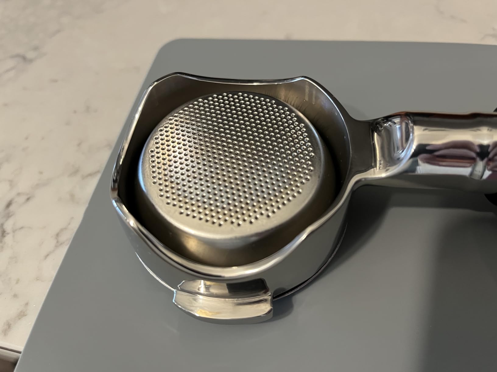 IKAPE 54mm Bottomless Naked Portafilter, Suitable for 54mm Breville Barista Series BES870/880 Machine & Solis Barista Machines (Bambino Plus Not Supported) customer photo 1