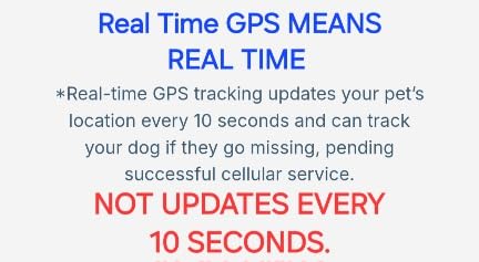 petivity Dog GPS Tracker Powered by Purina, Waterproof Real Time Tracking GPS Dog Collar, Downloadable App, Subscription Required customer photo 2