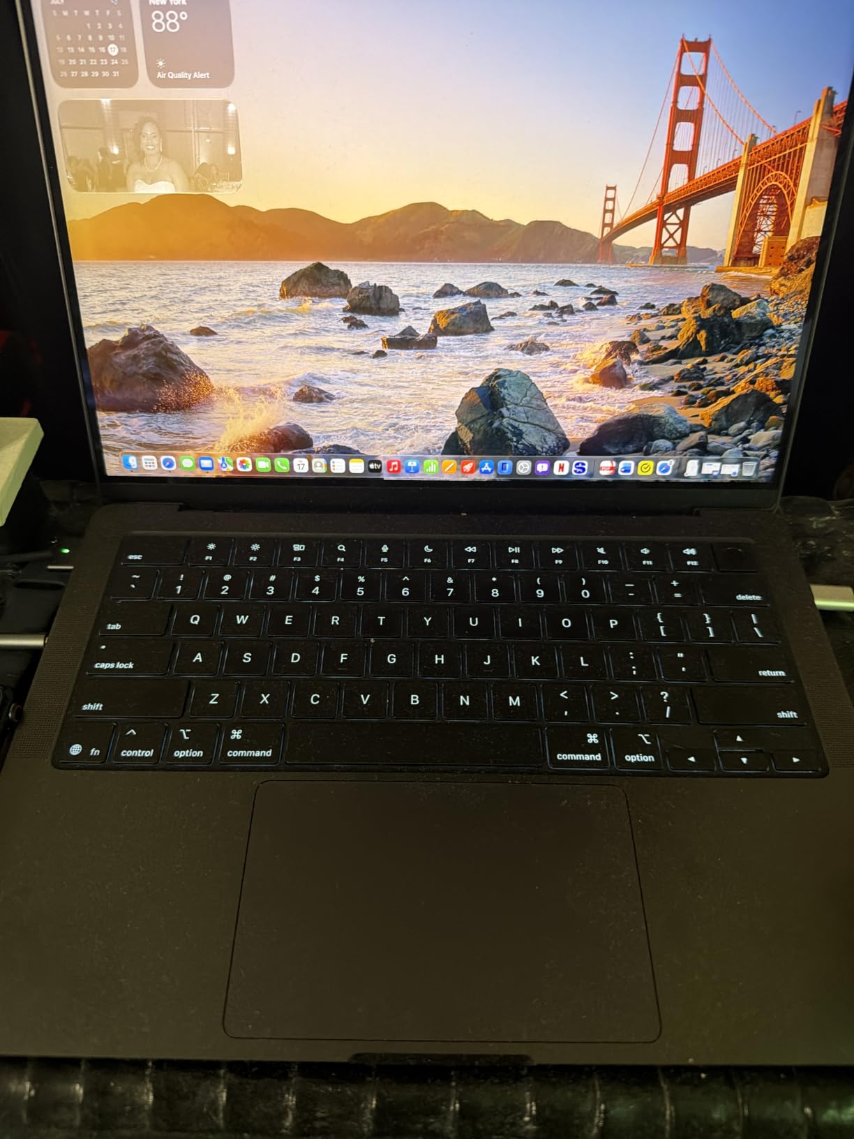 2025 MacBook Pro Laptop with Apple M5 chip with 10-core CPU and 10-core GPU: Built for AI, 14.2-inch Liquid Retina XDR Display, 16GB Unified Memory, 1TB SSD Storage; Space Black customer photo 1