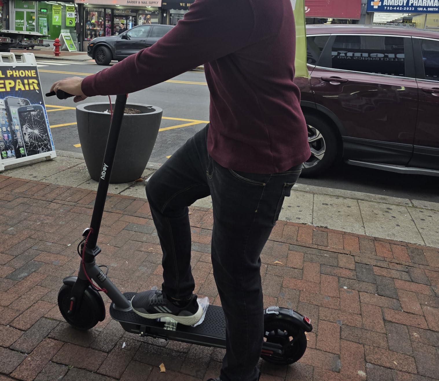 Hiboy S2 Nova Electric Scooter for Adults, 430W Peak Power, Up to 20 Miles Long-Range & 19 MPH, High-Strength Aluminum Body, Portable Folding E Scooter for Commuting with 8.5