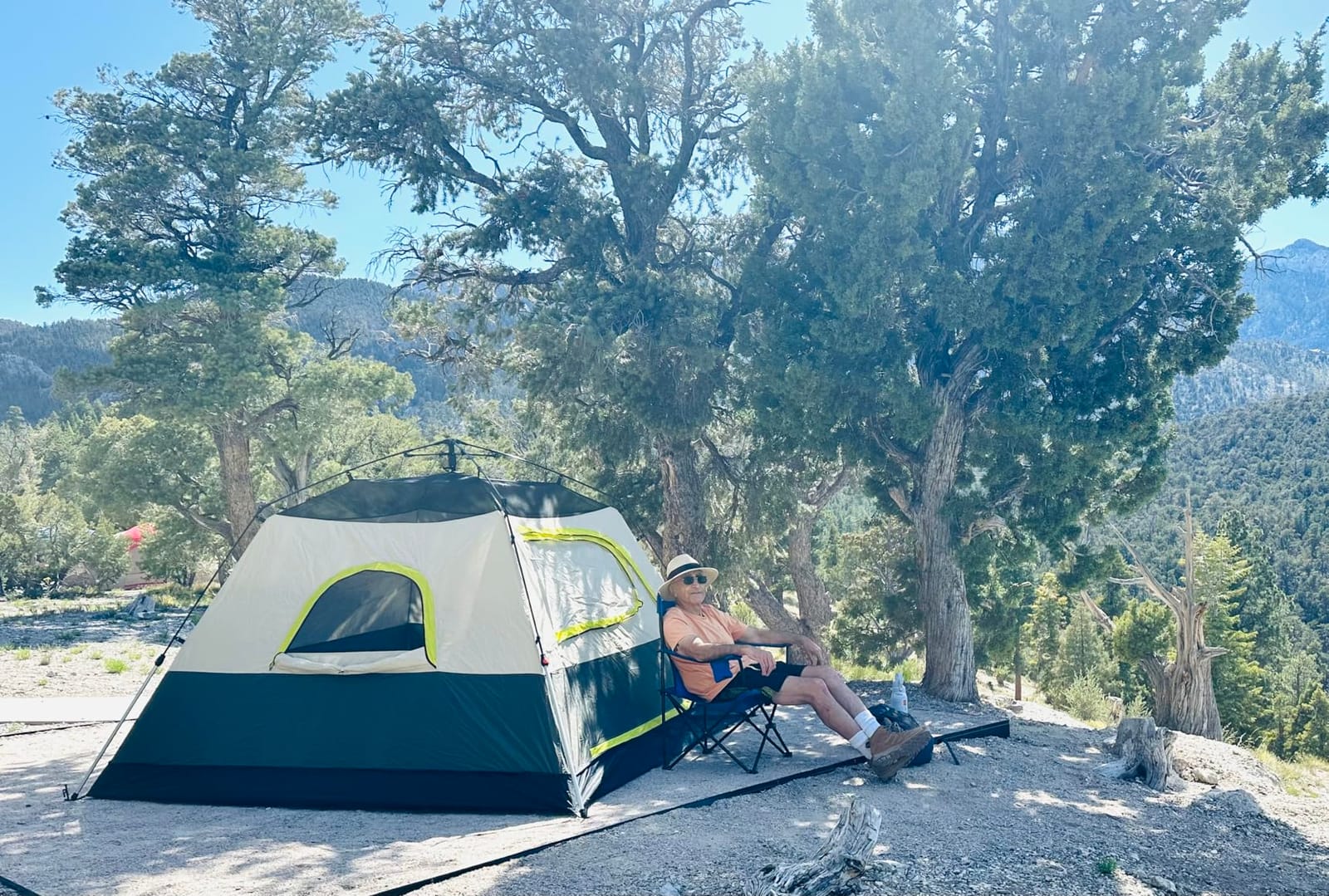 Camping Tent 2/3/4 Person Instant Pop Up Tents for Camping - 40s Automatic Easy Setup Tent with Rainfly, Double-Layer Waterproof & Windproof Instant Tents customer photo 2