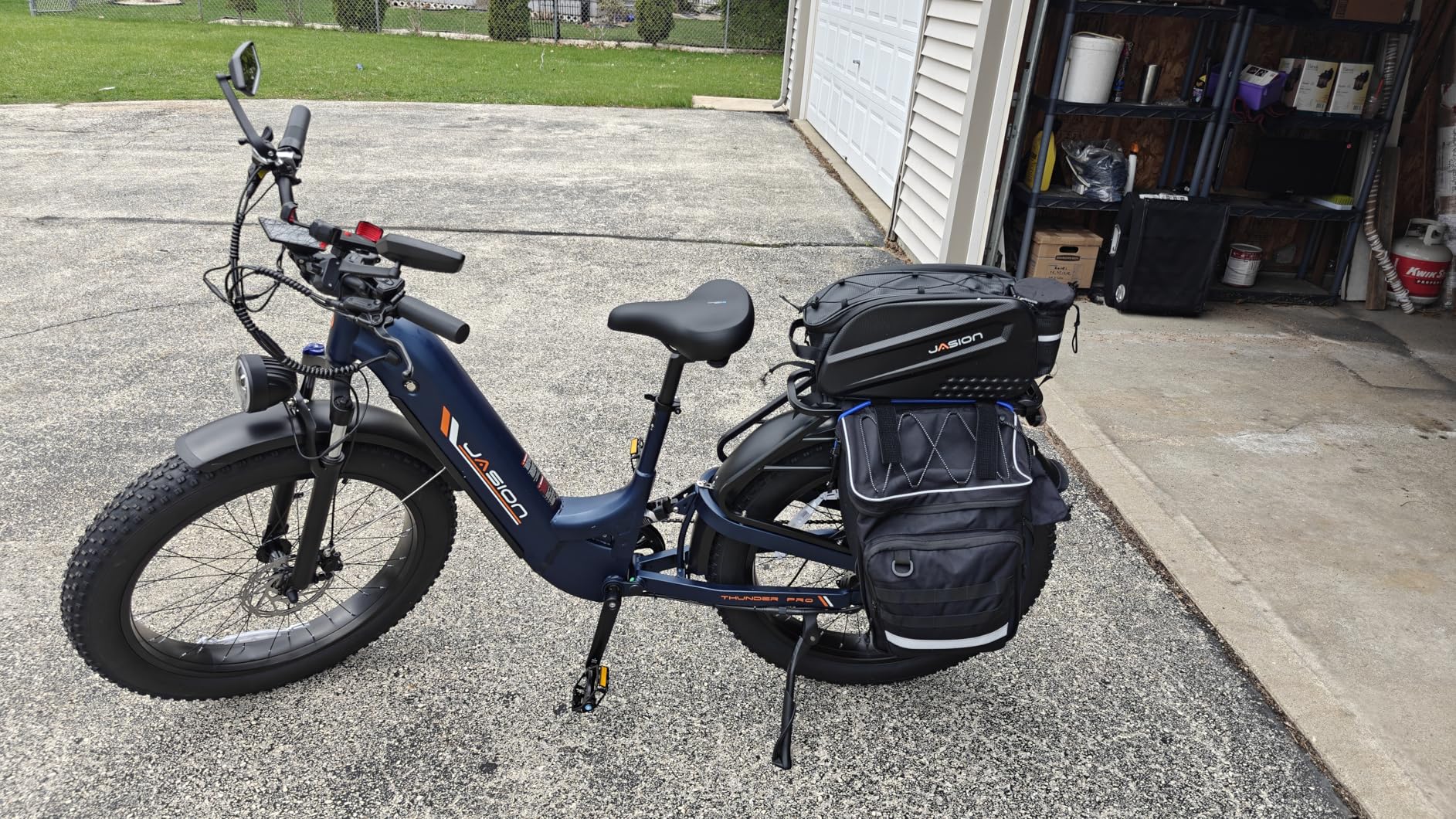 Jasion Thunder/PRO/ST Electric Bike, 2000W/1800W Peak Ebikes for Adults, 26