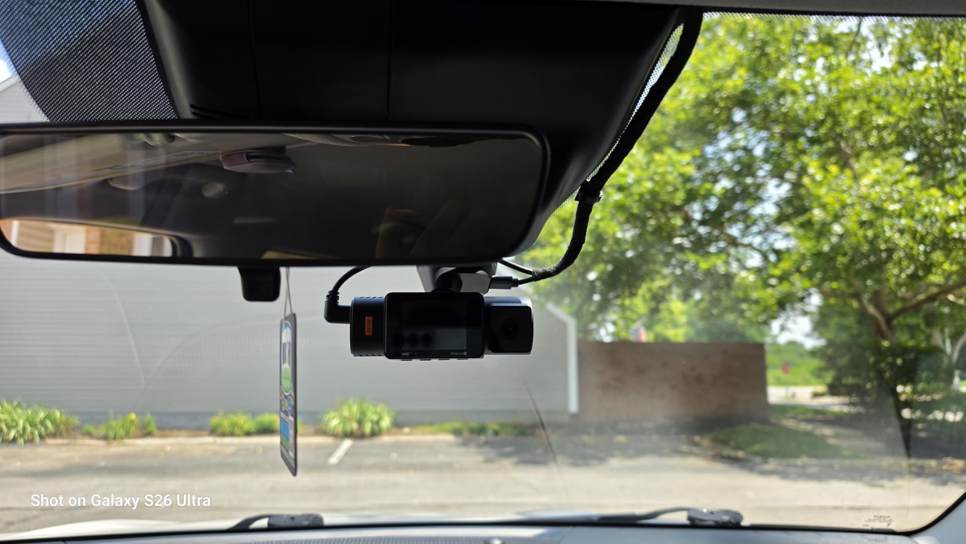 Vantrue N4S 2.7K 3 Channel Dash Cam, Triple STARVIS 2 Night Vision | 1944P+1440P+1440P Front Rear Inside Car Camera, PlatePix Tech, 24/7 Parking Mode, Wi-Fi, GPS, 2