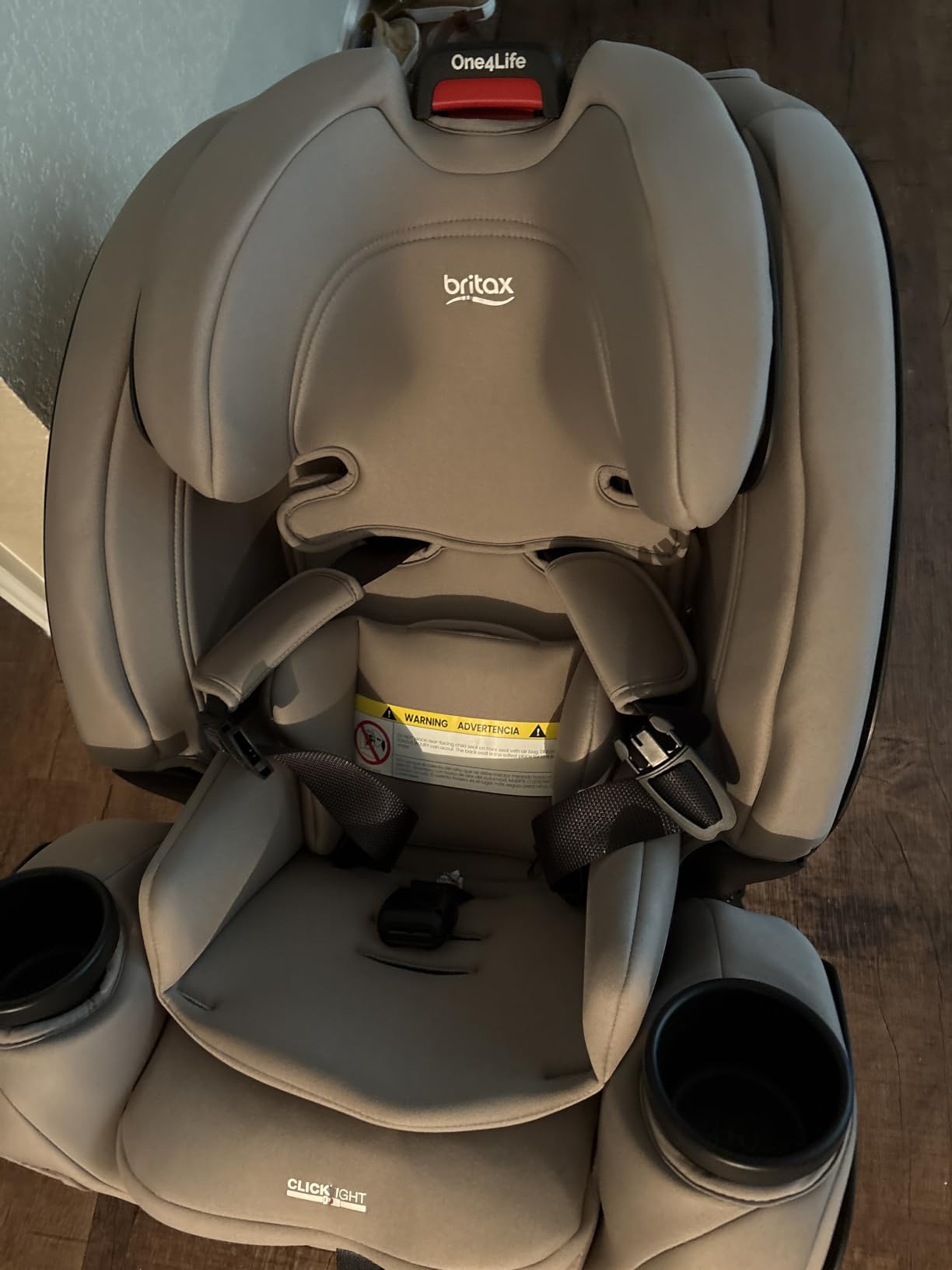 Britax One4Life All in One Car Seat, Up to 10 Years of Use - Mineral Gray | Rear & Forward Facing and Booster Mode; Extended Rear-Facing; Easy Installation With ClickTight, Breathable SafeWash Fabrics customer photo 1