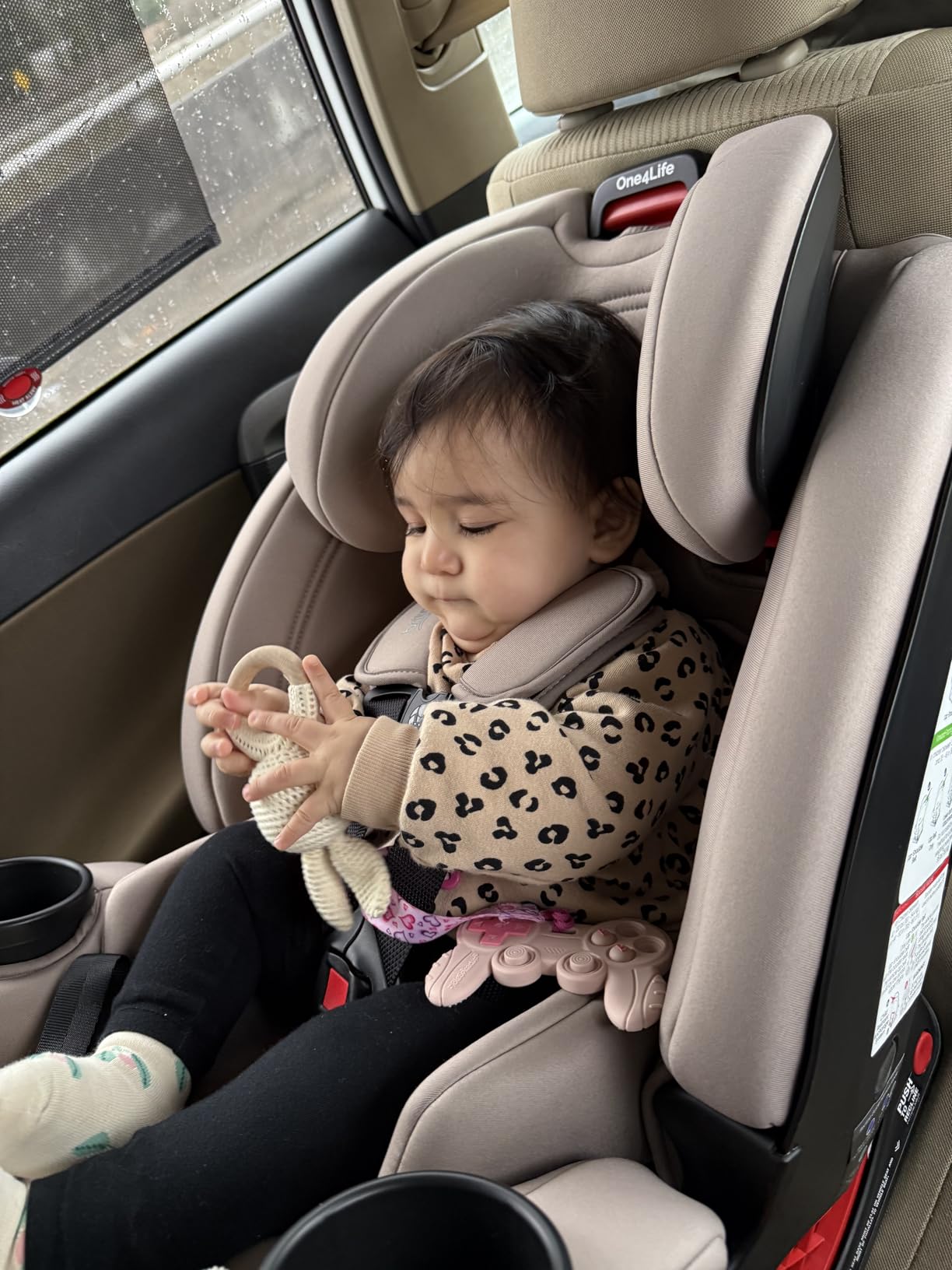 Britax One4Life All in One Car Seat, Up to 10 Years of Use - Mineral Gray | Rear & Forward Facing and Booster Mode; Extended Rear-Facing; Easy Installation With ClickTight, Breathable SafeWash Fabrics customer photo 2