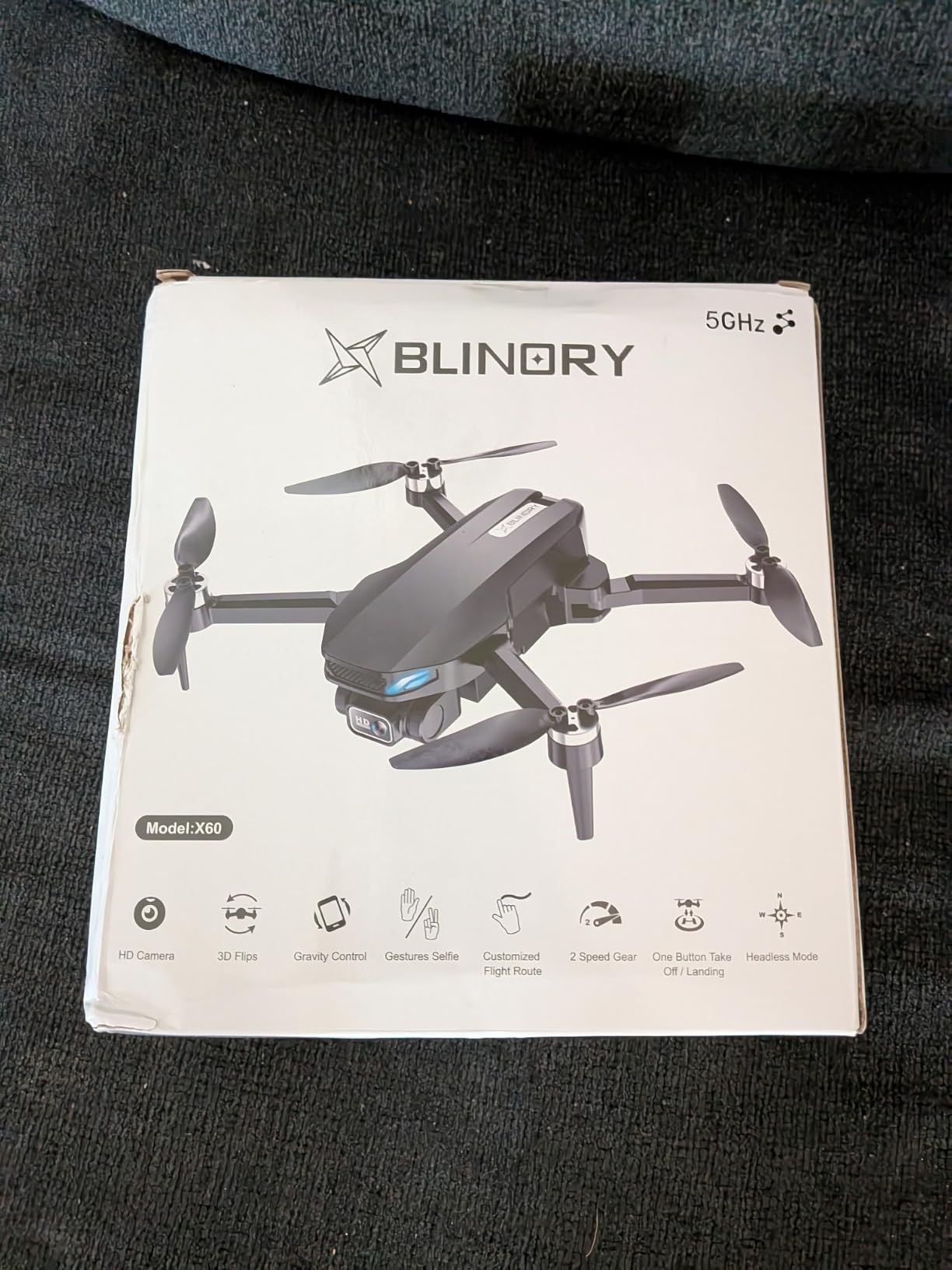 2K Drone with Camera for Adults & Beginners, Mini Drone with 2 Batteries | Foldable FPV Drone with Brushless Motor, 36 Min Flight Time, One-Key Takeoff/Landing, Gesture Selfie, Carrying Case customer photo 2