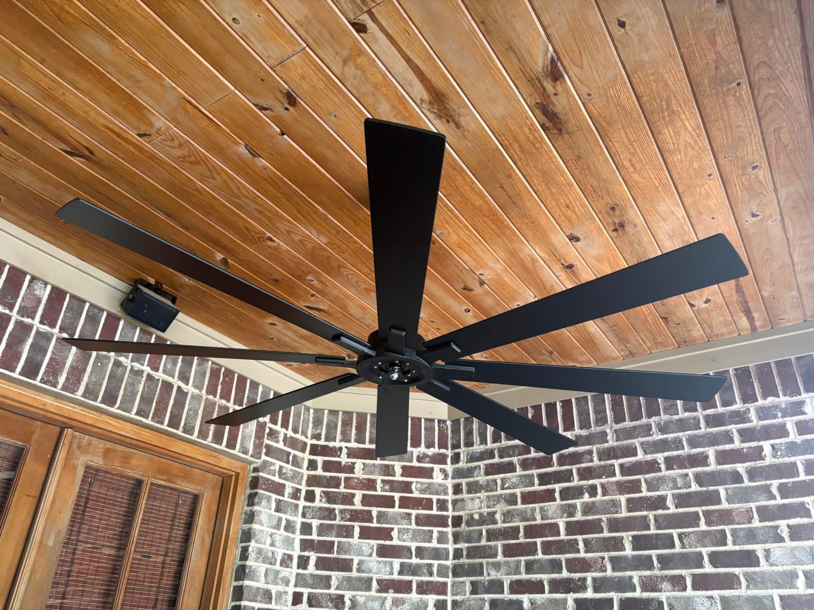 Fanbulous 72 Inch Ceiling Fans with Lights DC Motor, Remote & APP Control | Damp Rated, Dimmable, 3CCT, Memory Function, Dual-Sided Reversible Blades, Flat/Sloped Ceiling, Living Room, Covered Patio customer photo 1