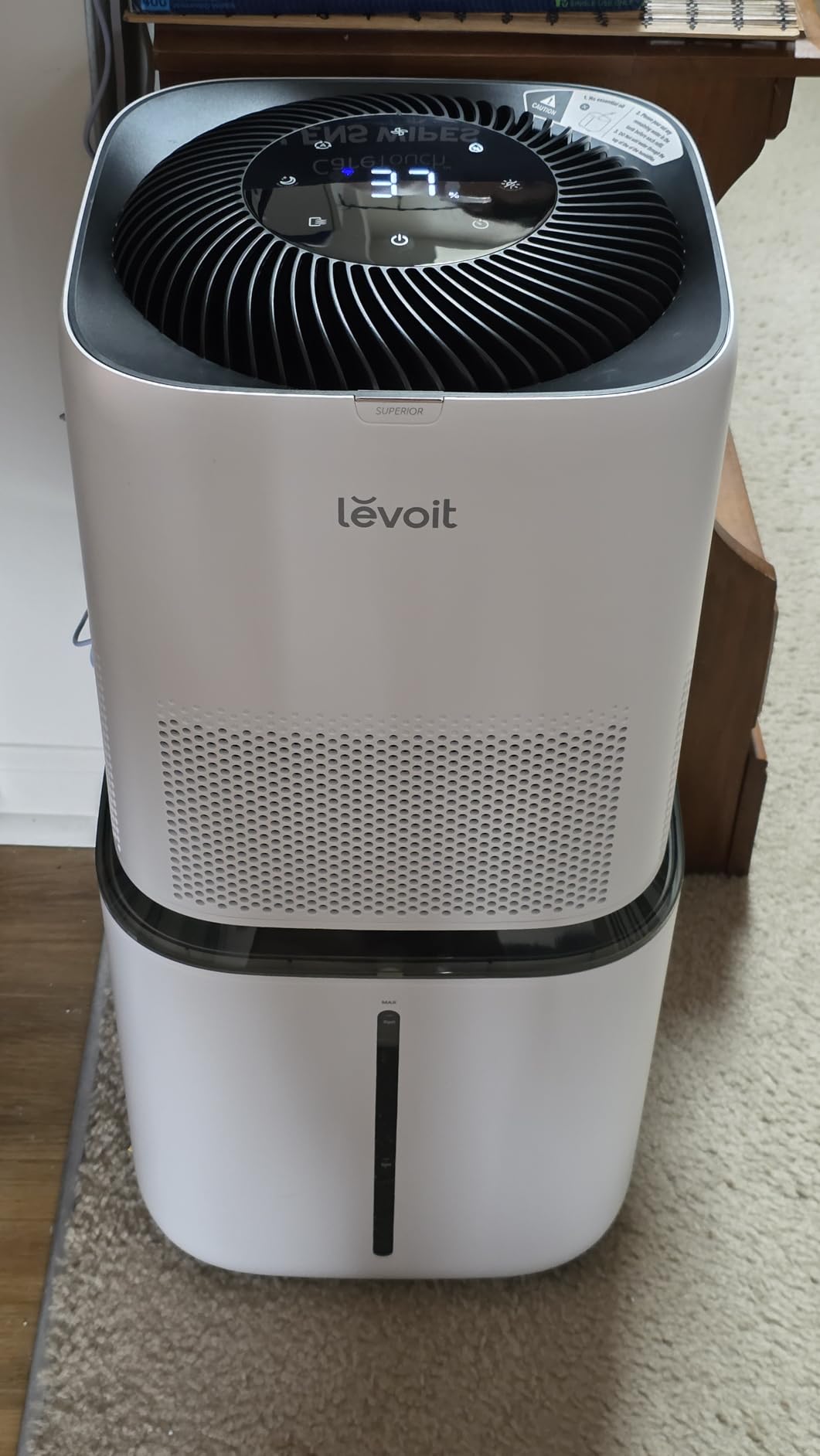 Levoit Evaporative Humidifiers for Home Whole House, 23L Superior 6000S customer photo 1