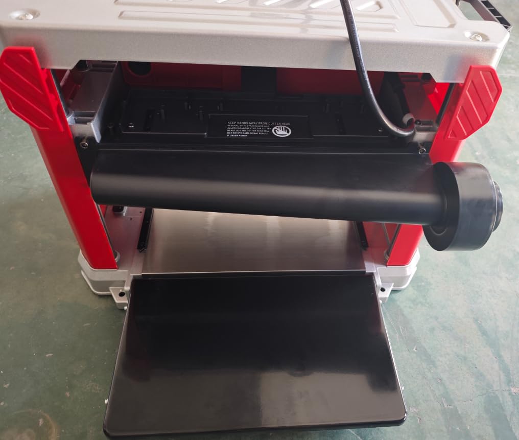 13-Inch Benchtop Thickness Planer, 15A Wood Planer with 4 HSS Blades, 2000W All Copper Motor, Overload Protection for Woodworking customer photo 1