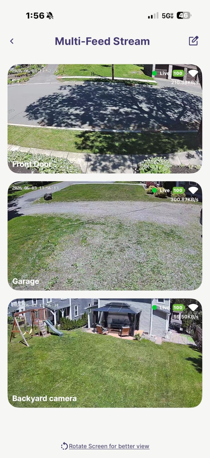 GNCC Solar Security Cameras Wireless Outdoor 2.4G WiFi, SD/Cloud Storage customer photo 1