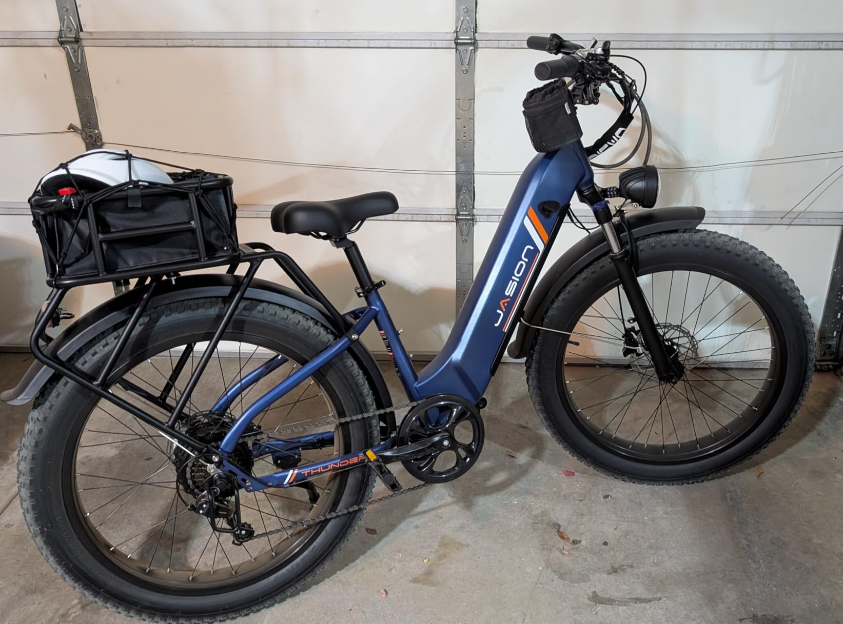 Thunder Electric Bike, 1800W Peak Ebikes for Adults, 26''Fat Tire Best Ebike for Men, 80 Miles with 864Wh Battery, 30+MPH Max Speed Bicycles, 400LB Capacity, Certified by UL2849 customer photo 1