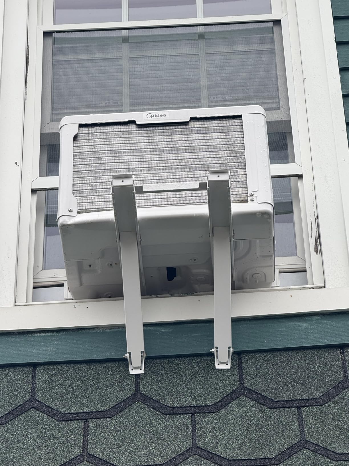 Midea 10,000 BTU U Shaped Window Air Conditioner, Cools up to 450 Sq Ft | Ultra Quiet U-Shaped Design, Inverter Control, Open Window Flexibility, Alexa/Google Assistant, 37% Energy Savings, 2026 New customer photo 2