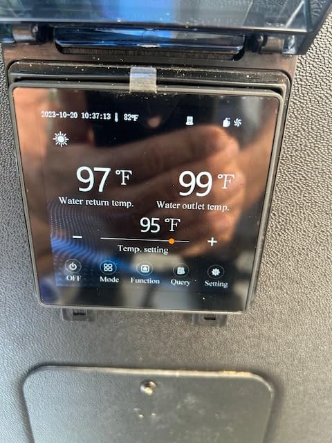 MICOE 75,000 BTU Pool Heat Pump, Inverter Pool Heater for 21,000 Gal Pools | Smart APP Control Heating & Cooling, Titanium Heat Exchanger customer photo 2