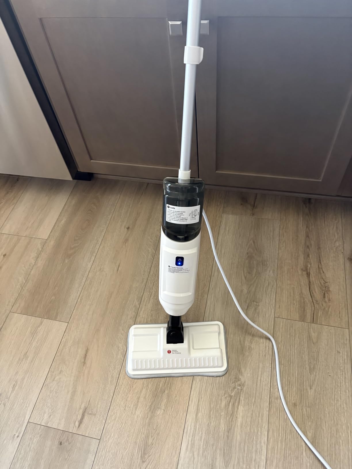 Steam Mop Cleaner 260°F Steam in 15s, 16.9oz Tank Hardwood and Tile customer photo 2