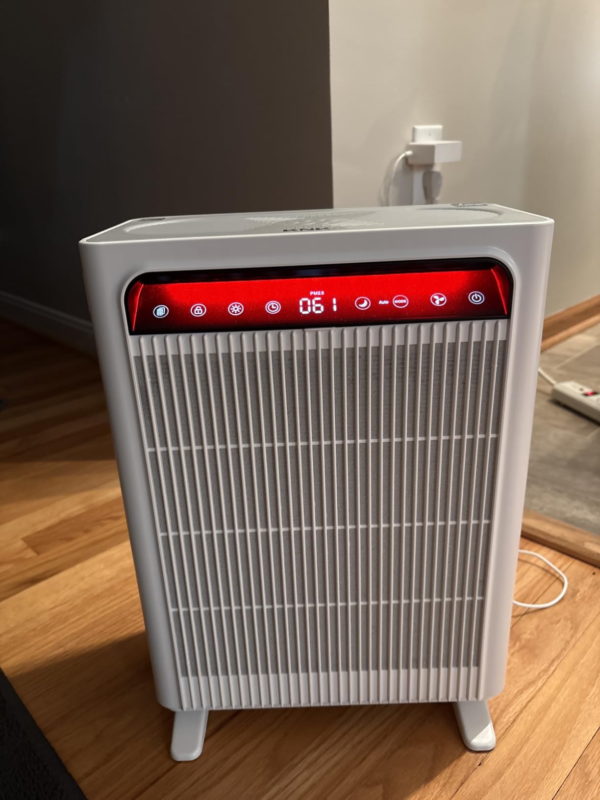 KNKA Air Purifiers for Home Bedroom Up to 1,695 Ft², APH4000, Black, HEPA Sleep Mode Air Cleaner with Washable Pre-Filter, AHAM VERIFIED, AQI Display, Pet Mode customer photo 1