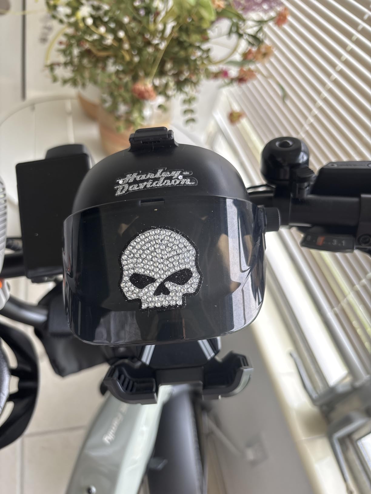 JOYROOM Bike Phone Holder Mount [Avoid Glare] Ebike Phone Holder Handlebar | [Full Silicone Protection] [4.7-7