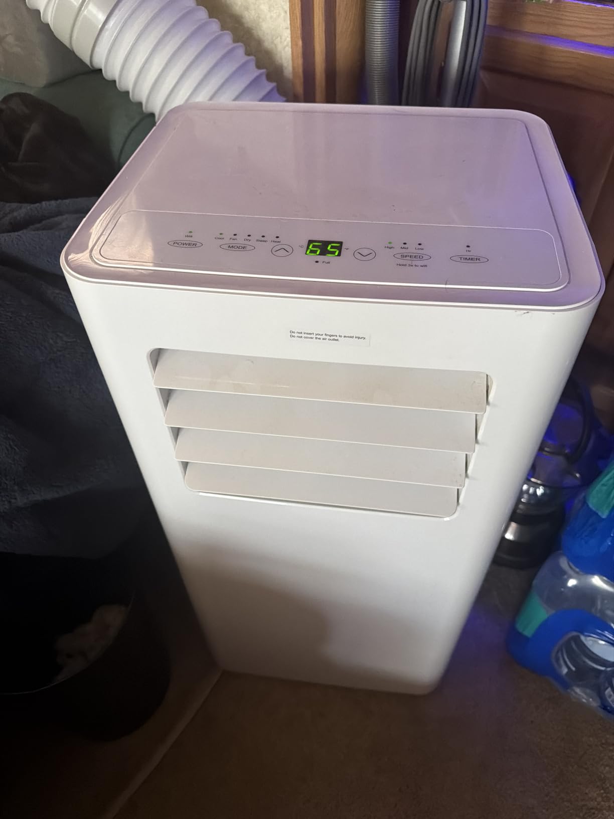 EUHOMY 14,000 BTU Portable Air Conditioners, Smart AC Unit for 750 Sq. Ft. | App/Remote/Panel Control, 4 Modes (Cool, Dry, Fan, Sleep), 20-50 in. Window Kit, 24H Timer, 50dB, for Bedroom, Living Room customer photo 1