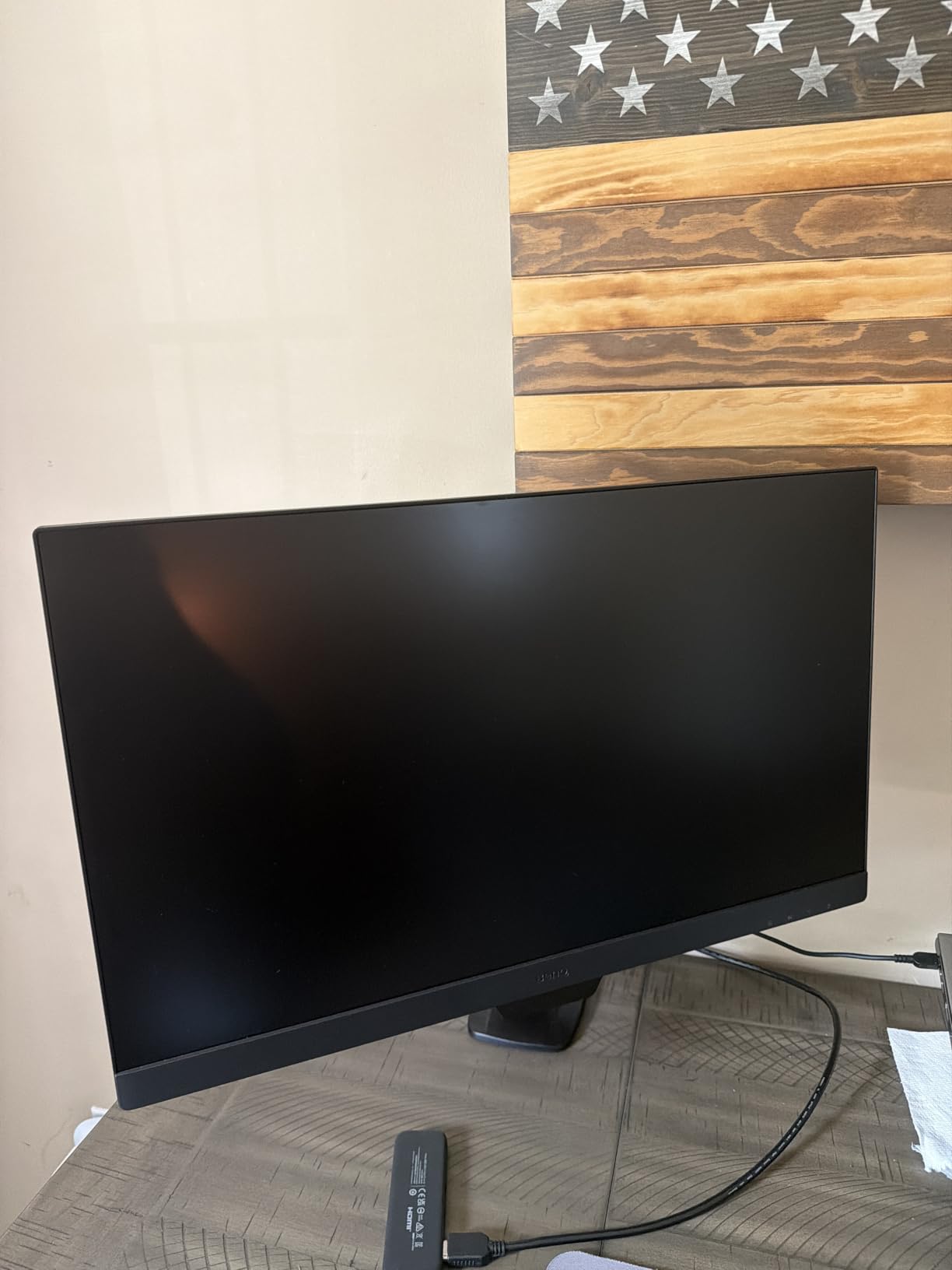 HUANUO FlowLift Pro Monitor Arm for 13-32 Inch Screens, MechaSpring Monitor Mount, Fully-Adjustable Monitor Stand with Tilt/Swivel/Rotation, Tool-Free VESA Mount, C-Clamp/Grommet Base, Max Load 19.8 lbs customer photo 1
