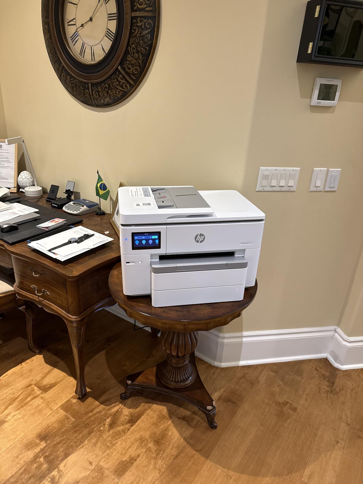 HP OfficeJet Pro 9730 Wide-Format Wireless All-in-One Color Inkjet Printer, Print, scan, Copy, fax, up to 11x17 ADF, Duplex Print/scan customer photo 1